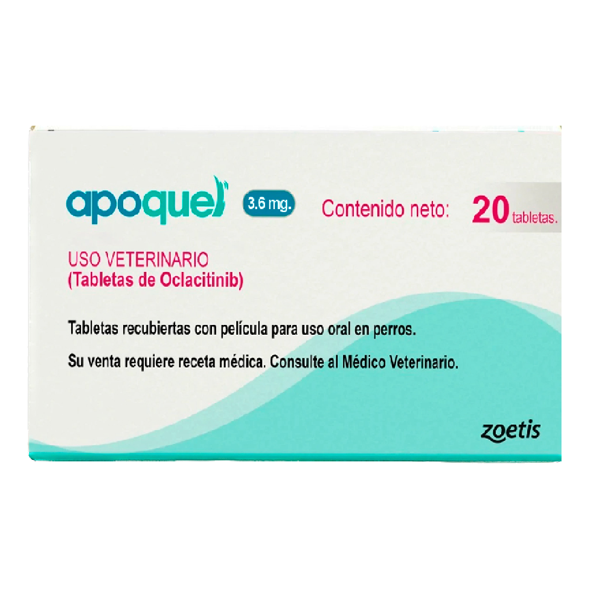 Tabletas Apoquel | 3.6 mg (20 tabletas)