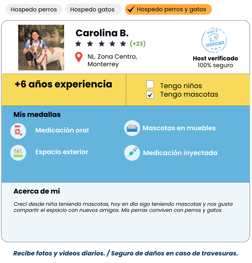 Carolina B - | Hotel en Casa | Monterrey | Petzer