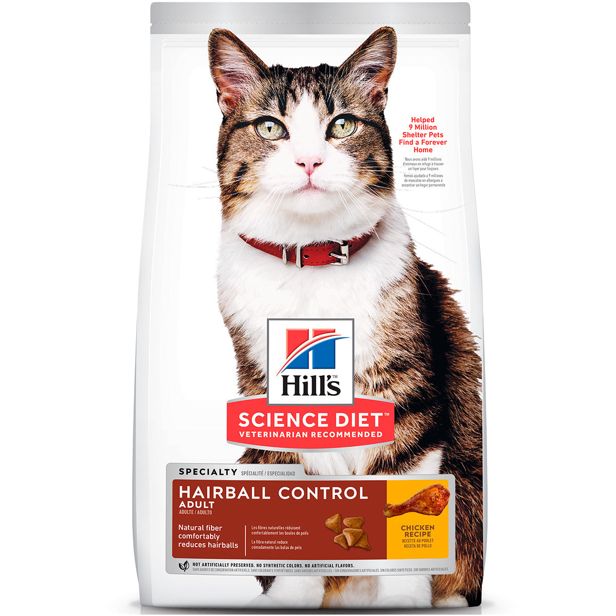 Croquetas Gato Adulto Hill's Hairball Control 3.2kg
