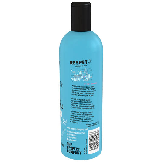 Pack de 3 Shampoo RESPET para Perro Aroma a Verbena y Té Blanco