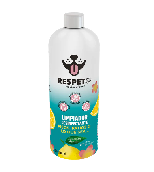 Pack de 3 RESPET Limpiador Desinfectante Pisos, Patios 990 ml