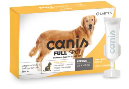 Pipeta Desparasitante Canis Fullspot para Perros de 26 a 40 kg