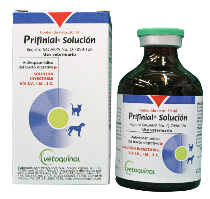 Antiespasmódico Prifinial Solución Inyectable