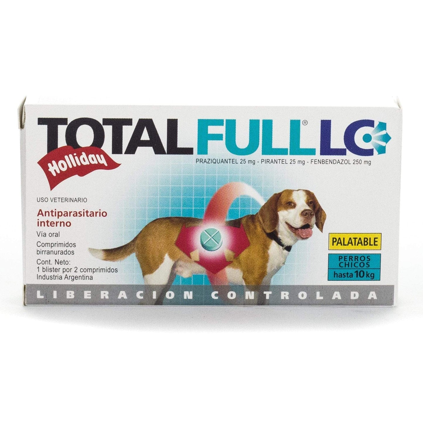 Desparasitante Perro Raza Chica hasta 10kg Desparasitante Total Full LC