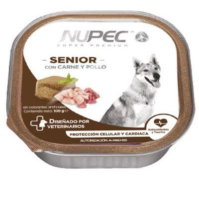 Lata para Perro Senior Nupec 100gr Alimento Húmedo Perros Nupec