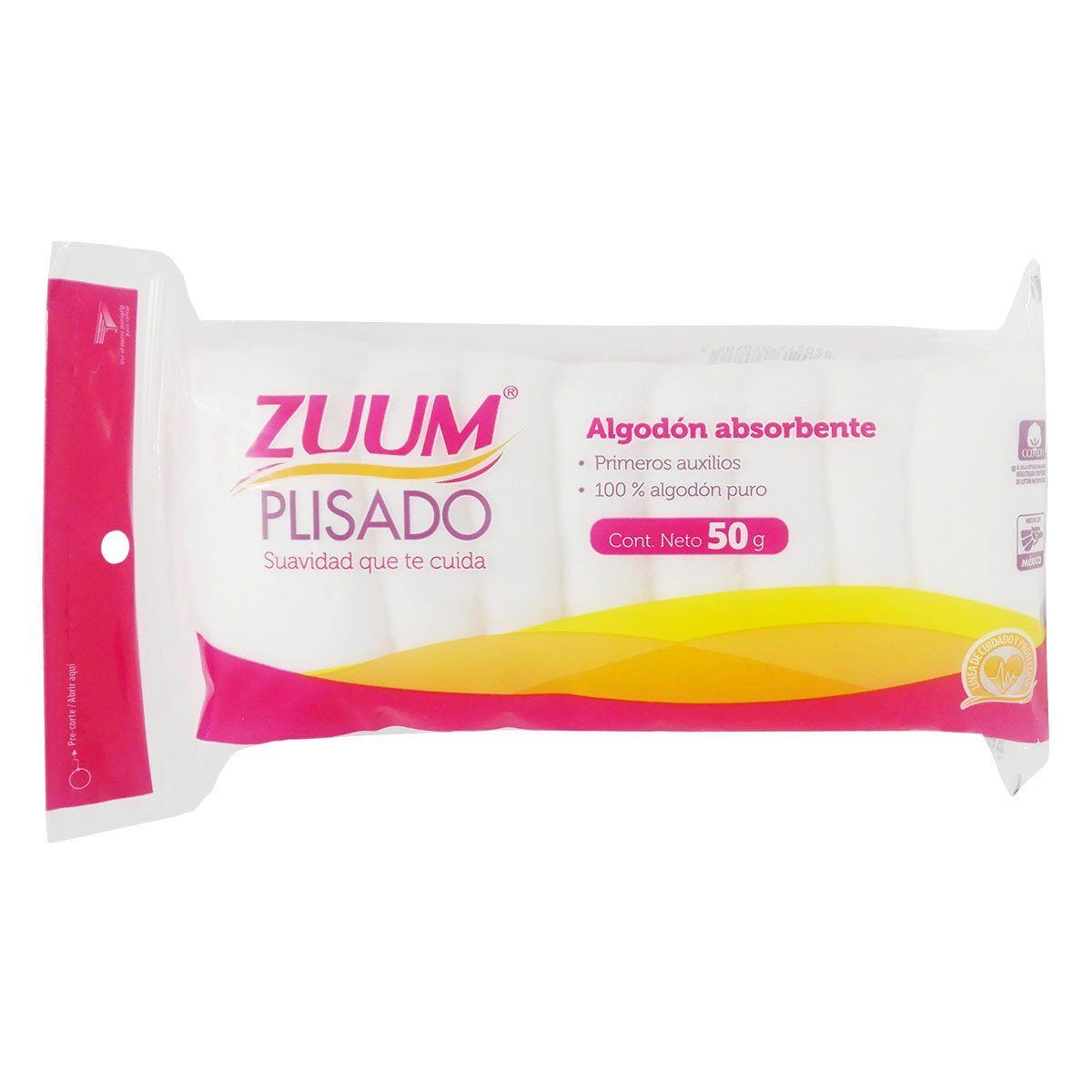 Algodón absorbente del Botiquín de Primeros Auxilios para Viaje con tu Mascota Botiquín Petzer© | Envío a domicilio CDMX | Disponible en Petzer