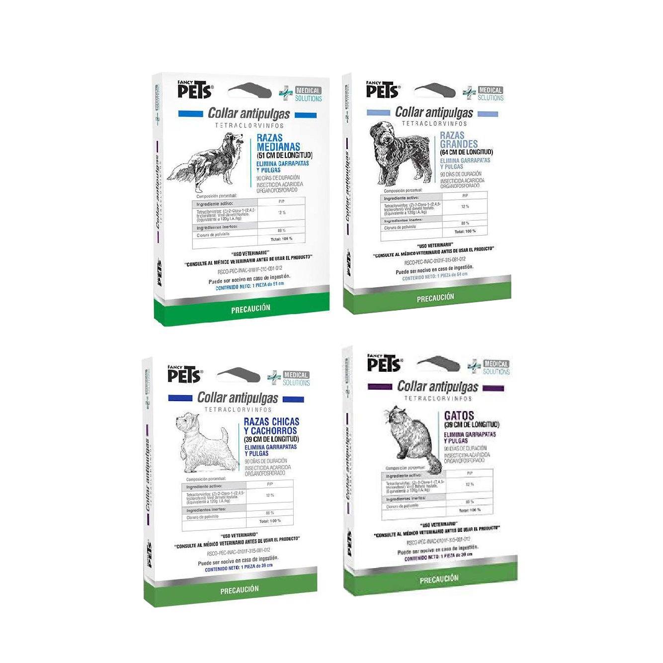 Collar Antipulgas del Botiquín de Primeros Auxilios para Viaje con tu Mascota Botiquín Petzer© | Envío a domicilio CDMX | Disponible en Petzer