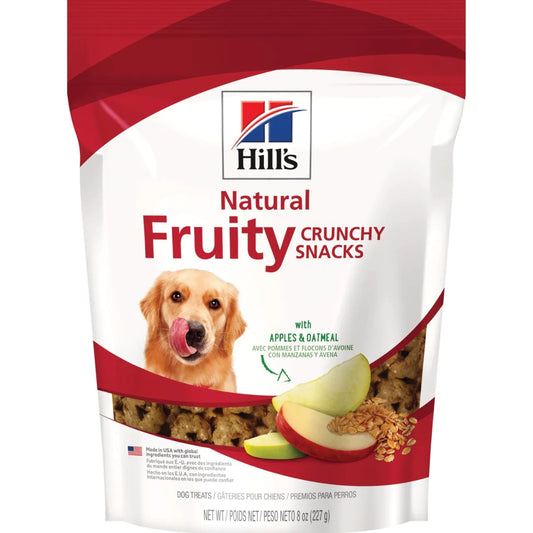 Bolsa de Premios para Perro Hill's Science Diet Manzana Avena 270g| Premios para perros a domicilio CDMX a domicilio CDMX | Disponible en Petzer.mx
