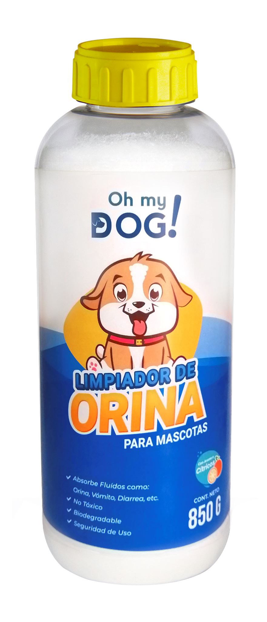 Limpiador de Orina Oh My Dog para Perro y Gato 850gr Limpiador Absorbente Oh My Dog