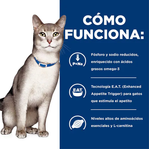 Bulto de Croquetas Gato Hill's Prescription Diet k/d 1.8kg | Alimento Seco para Gatos a domicilio en CDMX | Disponible en Petzer.mx