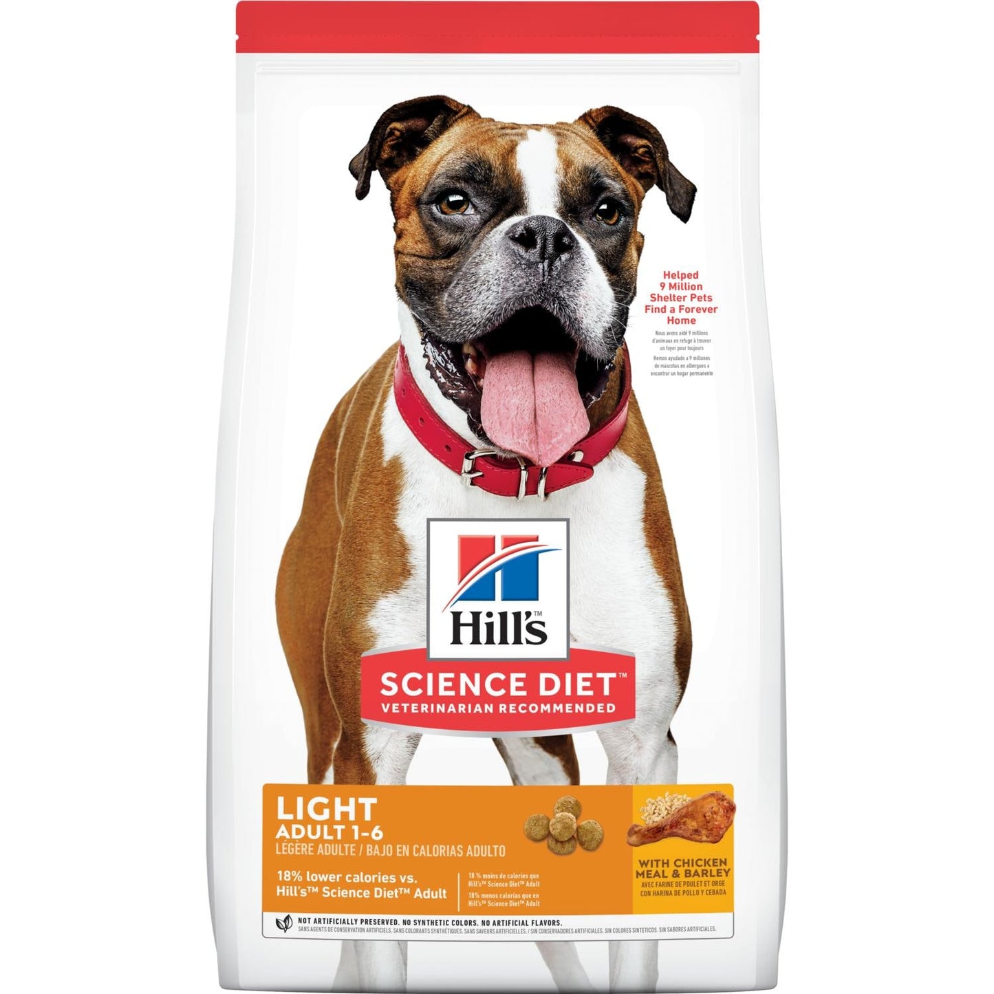 Bulto de Croquetas para Perro Adulto Hill's Science Diet Light de 13.6kg | Alimento Seco Perros a domicilio CDMX a domicilio en CDMX | Disponible en Petzer.mx