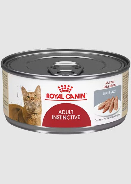 Paquete de 12 latas de Alimento Húmedo Royal Canin Adult Instinctive Loaf in Sauce