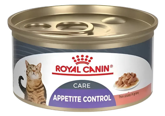 Paquete de 12 latas de Alimento Húmedo Royal Canin Appetite Ctrl Thin slices