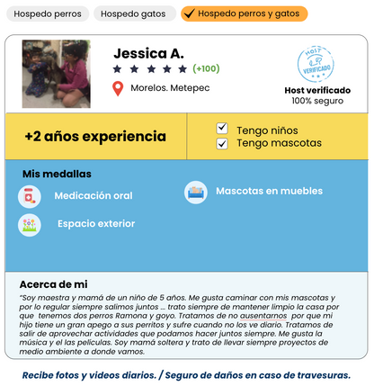 Jessica A - | Hotel en Casa | Morelos | Petzer