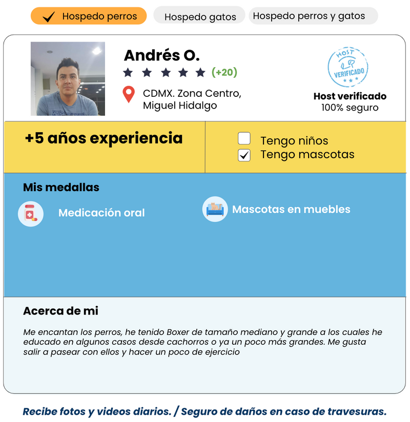 Andrés O - | Hotel en Casa | CDMX | Petzer