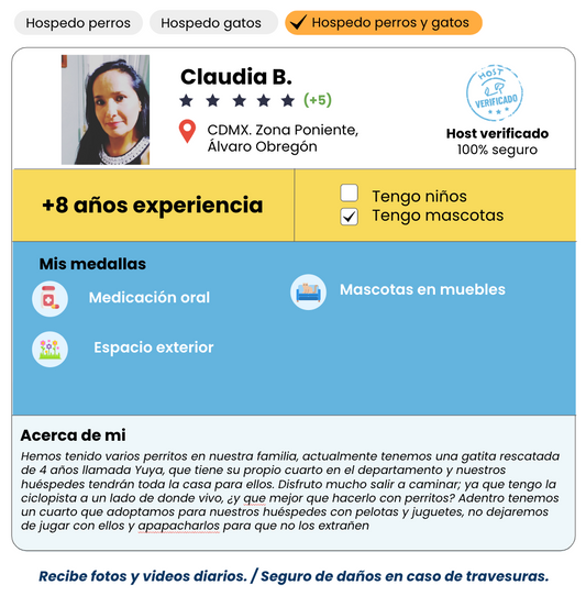 Claudia B - | Hotel en Casa | CDMX | Petzer