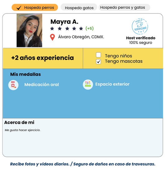 Mayra A - | Hotel en Casa | CDMX | Petzer