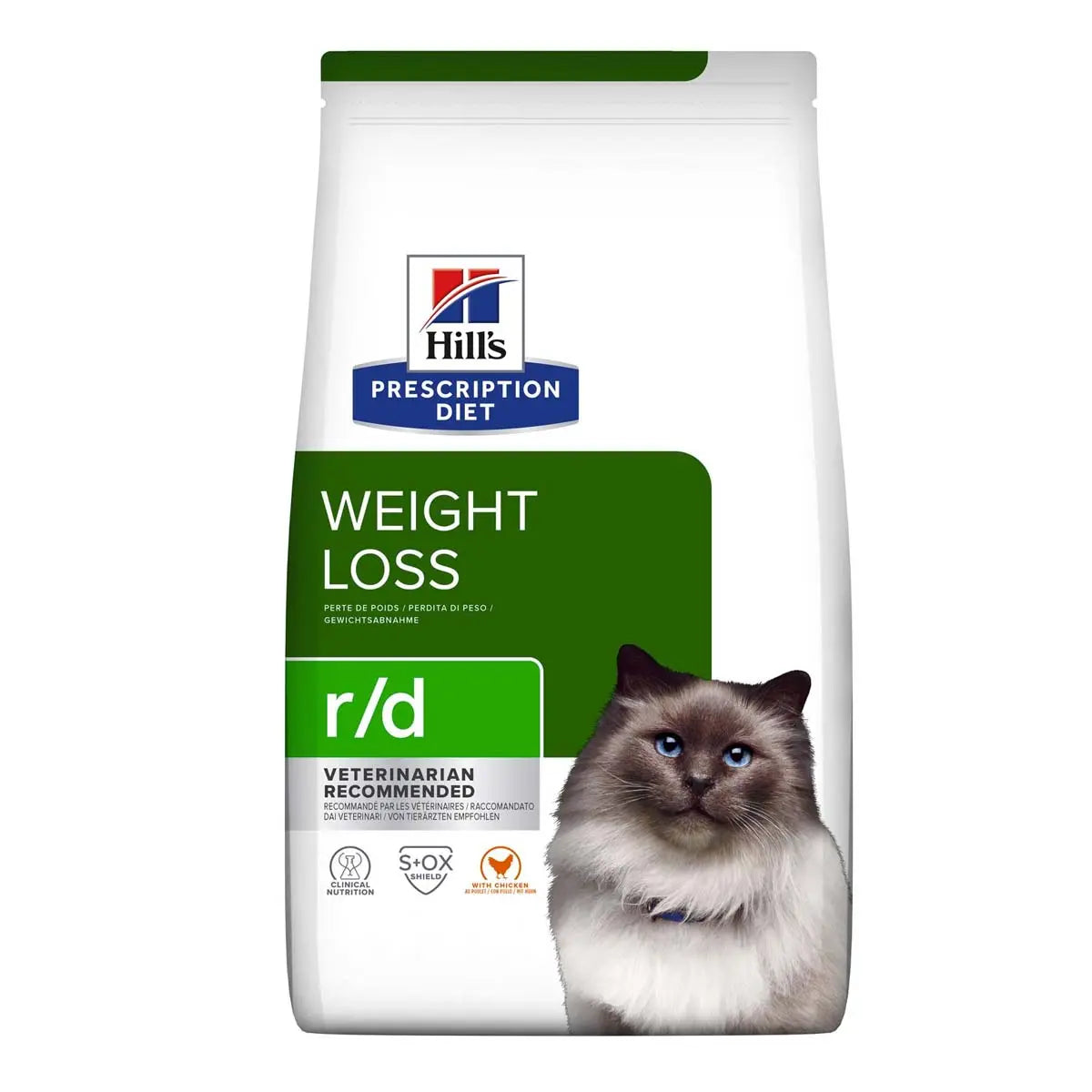 Croquetas Gato Adulto Hill's Prescription Diet r/d Weight Loss 3.9kg