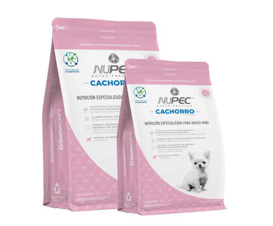 Croquetas Perro Cachorro Nupec para Razas Mini 1kg