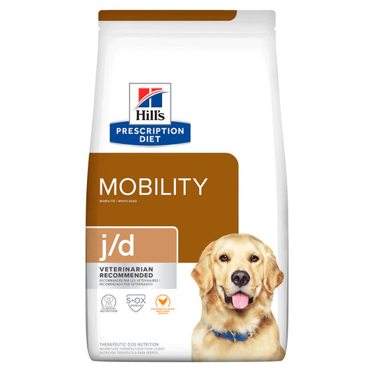Croquetas Perro Adulto Hill's Prescription Diet j/d Mobility 3.8kg | Alimento para perro a domiclio CDMX | Petzer