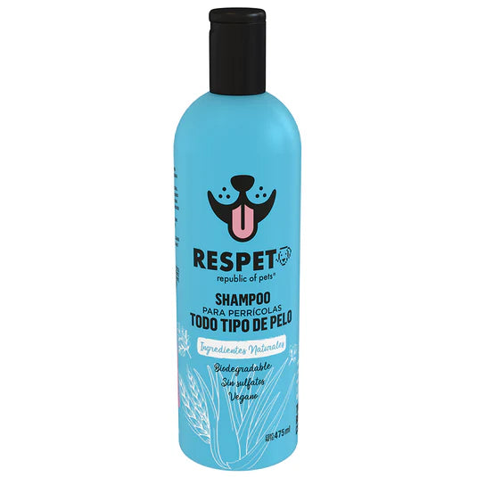 Pack de 3 Shampoo RESPET para Perro Aroma a Verbena y Té Blanco