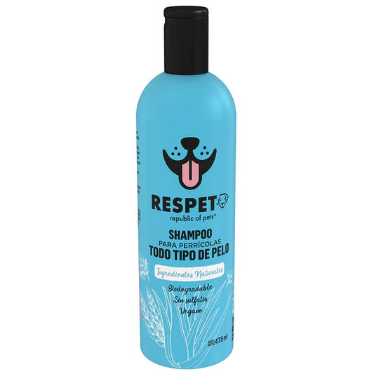 Pack de 3 Shampoo RESPET para Perro Aroma a Verbena y Té Blanco