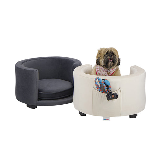 Sillón para Perro y Gato Pequeños con Forro Removible y Lavable