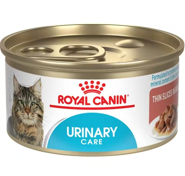 Paquete de 12 latas de Alimento Húmedo Royal Canin Urinary Care Thin Slices in Gravy