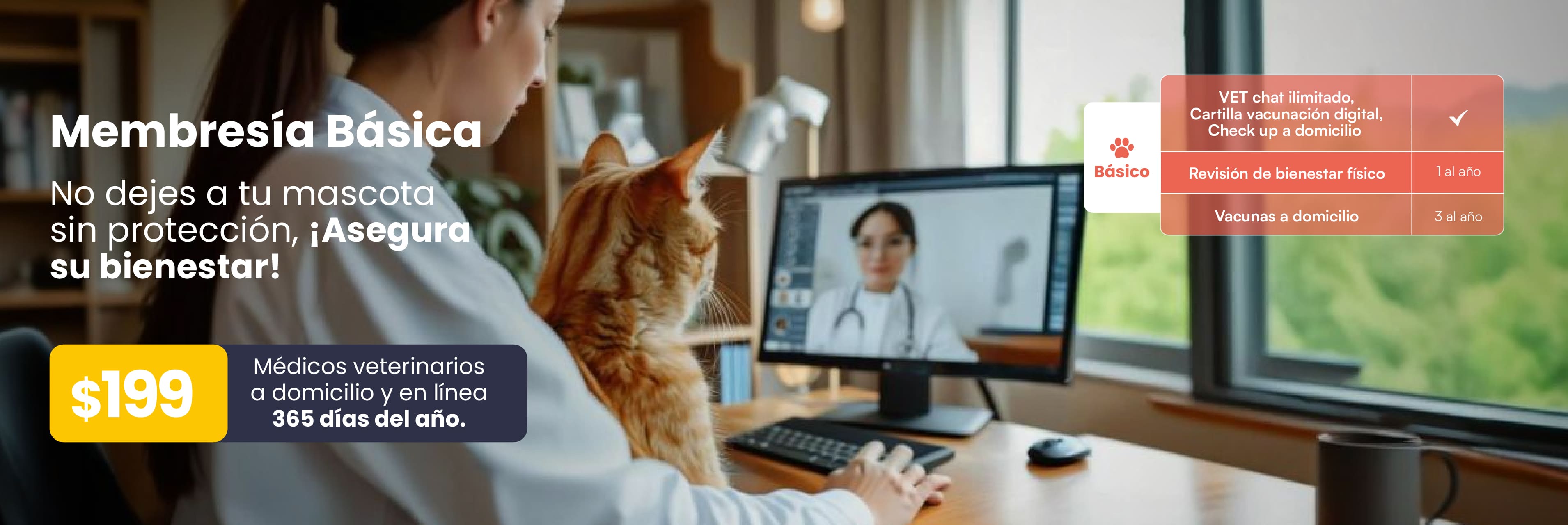 Veterinario a Domicilio en CDMX, área metropolitana y Edomex