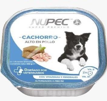 Lata para Perro Cachorro Nupec 100gr | Alimento Húmedo para Perro Nupec a domicilio CDMX | Disponible en Petzer.mx