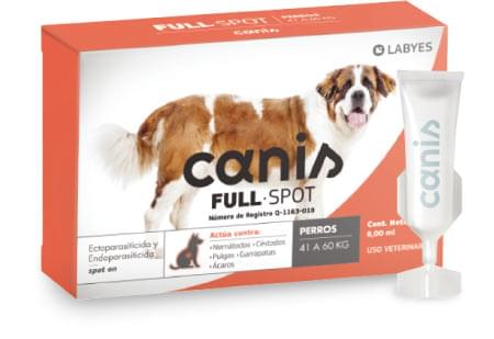 Pipeta Desparasitante Canis Fullspot para Perros de 41 a 60 kg