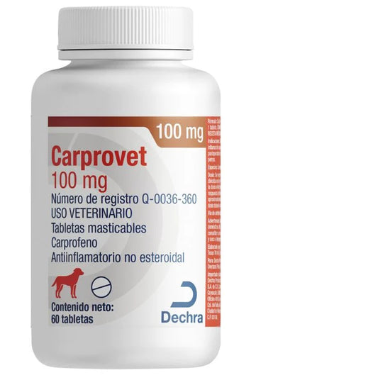 Tabletas Carprovet | 100mg (60 Tabletas)