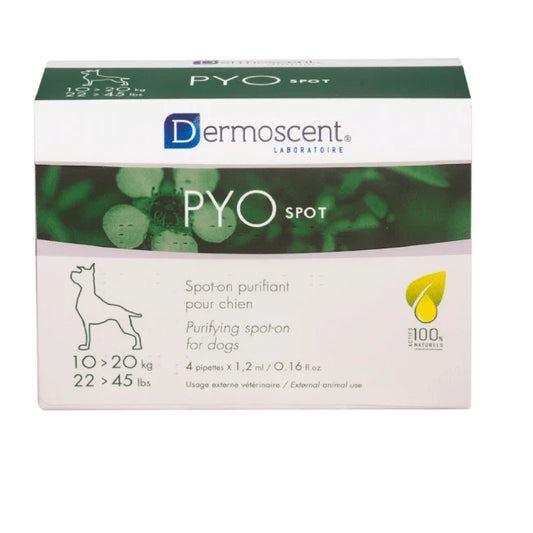 Pipetas Dermoscent PYOspot 20 | 1.2ml