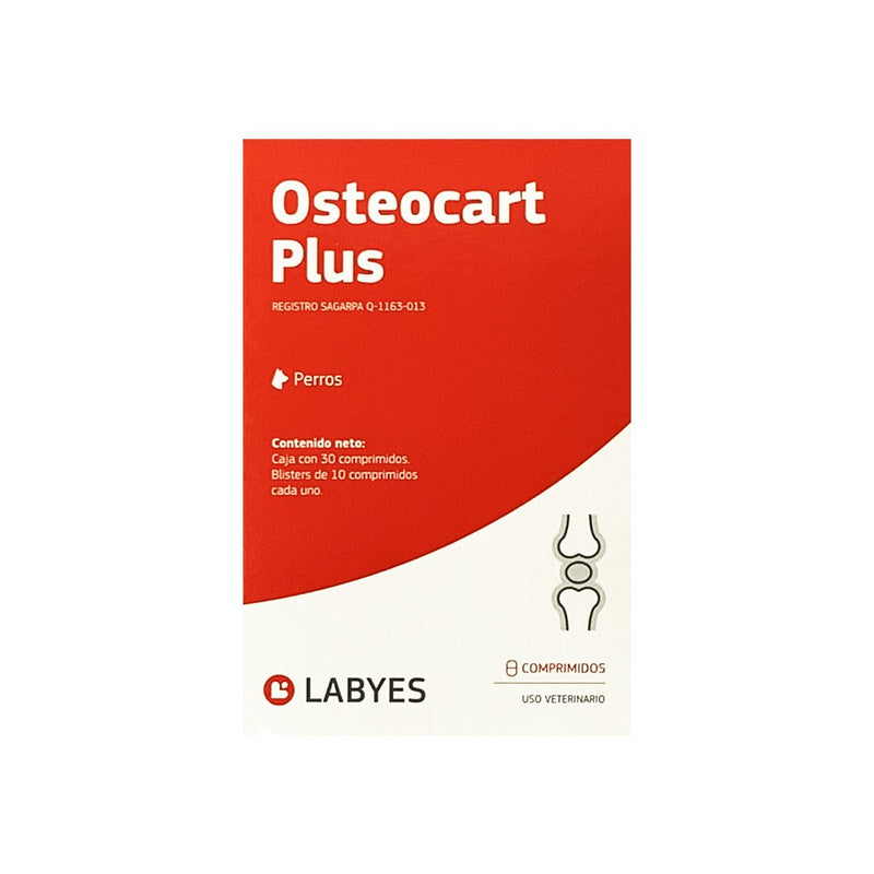 Tabletas Osteocart Plus | 30 Tabletas