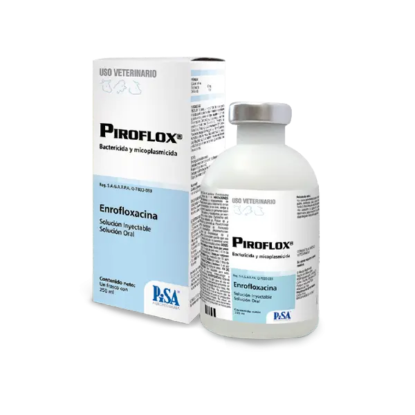 Suspensión Inyectable Piroflox 5% |  (ml)