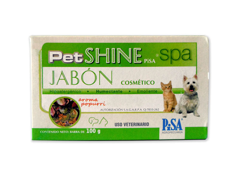 Paquete de 5 Jabónes en Barra Pisa Spa Pet Shine | Avena Coloidal