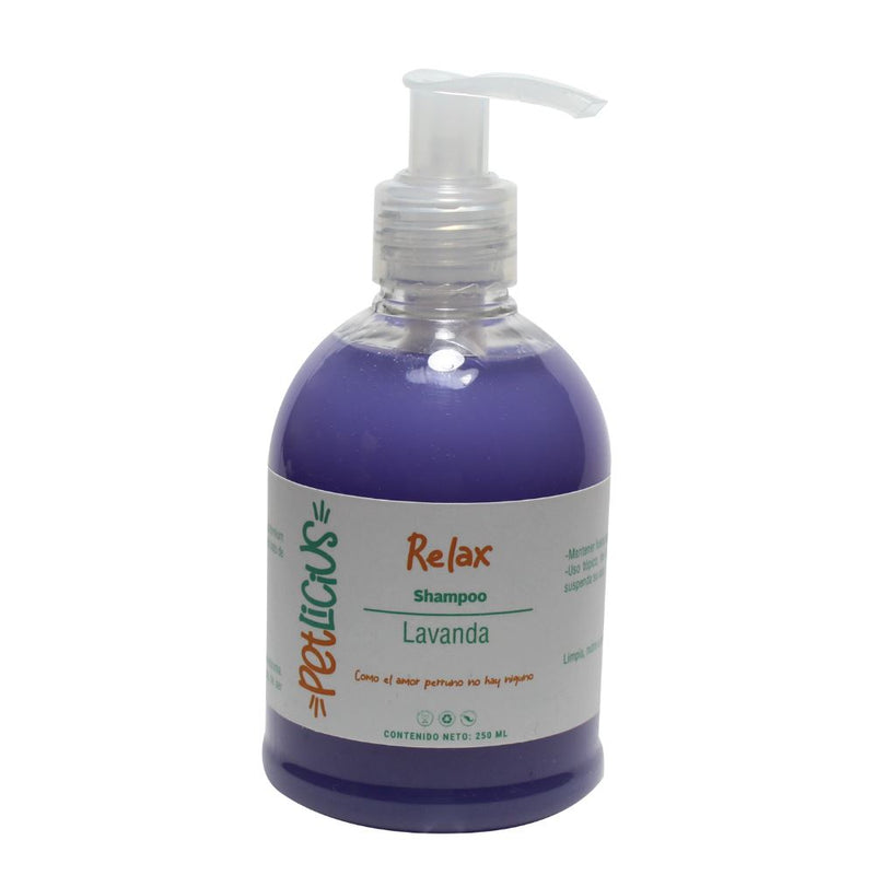 Shampoo para Perro y Gato Petlicius con Lavanda Relax 250ml SHAMPOO PERROS Y GATOS Petlicius 