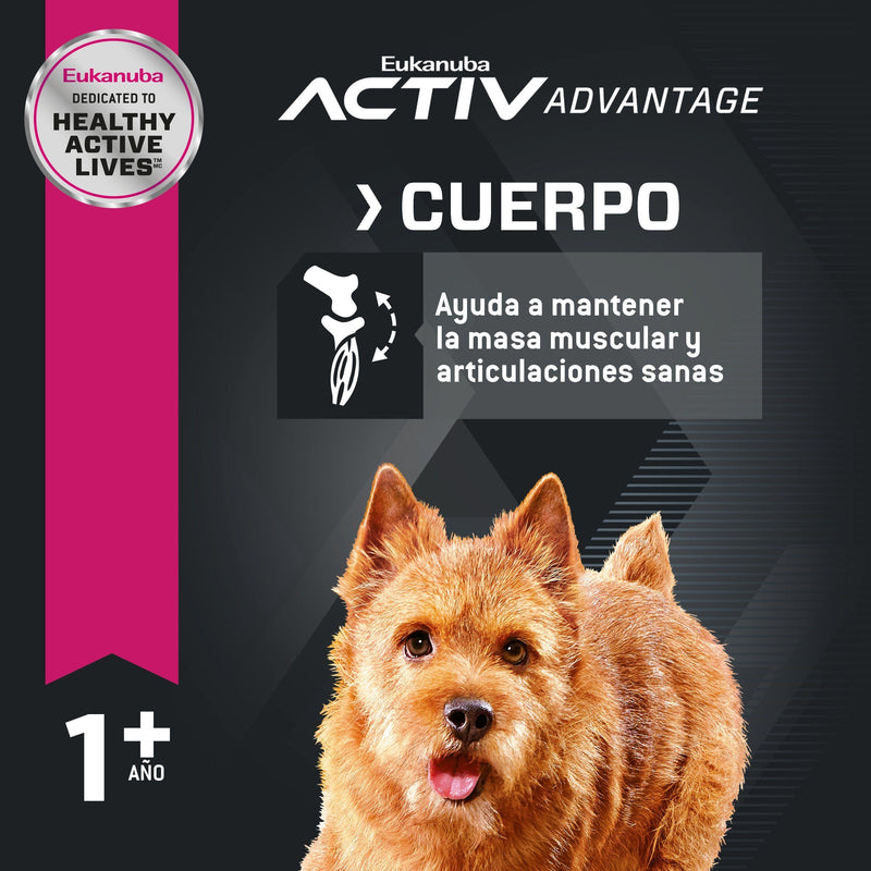 Bulto de croquetas Perro Adulto Eukanuba Razas pequeñas 6.8kg | Alimento Seco Perros a domicilio CDMX | Disponible en Petzer.mx