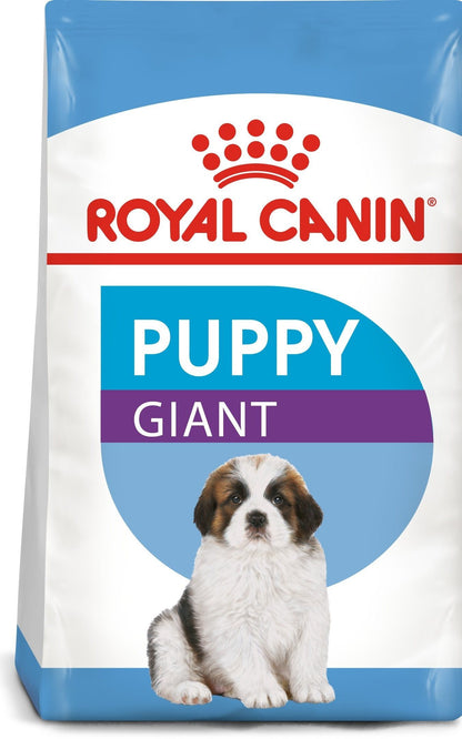 Bulto de Croquetas Perro Cachorro Royal Canin Razas Gigantes 13.6kg | Alimento Seco Para Perros a domicilio CDMX | Disponible en Petzer.mx 