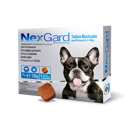 Nexgard Antipulgas Masticable Desparasitante Para Perro | Farmacia a domicilio CDMX | Petzer