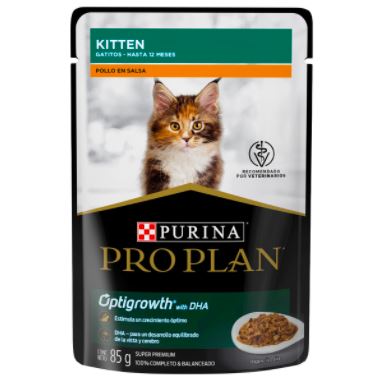 Sobre para Gato Adulto y Cachorro Pro Plan MIX Kitten, Pollo, Urinary y Esterilizado 85gr (Caja 24) Alimento Húmedo Gatos Pro Plan 