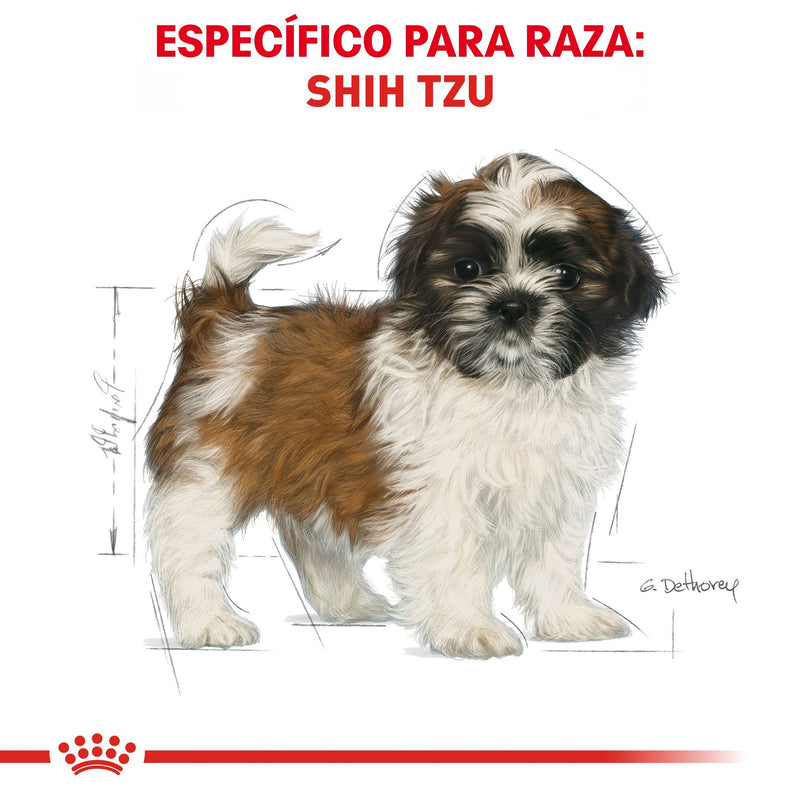 Bulto de Croquetas Perro Cachorro Royal Canin Shih Tzu 1.1kg | Alimento Seco Para Perros a domicilio CDMX | Disponible en Petzer.mx 