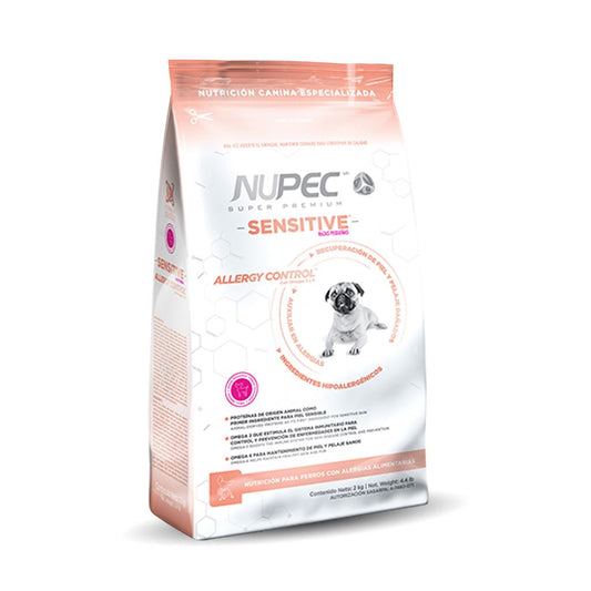 Croqueta para Perro Nupec Sensitive Allergy Control Raza Pequeña 2kg Alimento Seco Perros Nupec 