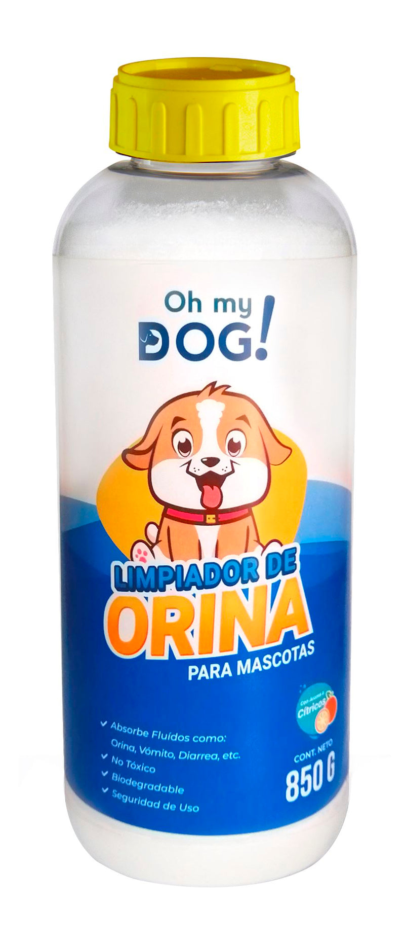 Limpiador de Orina Oh My Dog para Perro y Gato 850gr Limpiador Absorbente Oh My Dog 